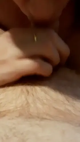 Swallowing all his cum not a drop spilt