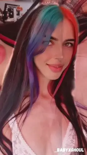 Rainbow hair! (sort of 🤭)