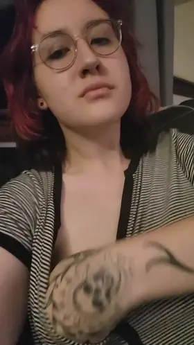 Would you let me rub my tits on your face?