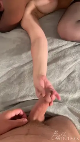 Just a few fingers are enough for hubby 😈 [F23]