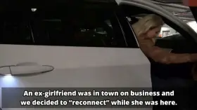 Sent her home with a souvenir.