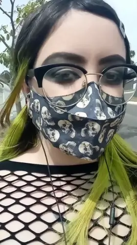 i bet you wish you were passing by me when i flashed my tits