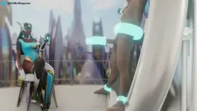 Symmetra made a flesh light (Nappana) [Overwatch]