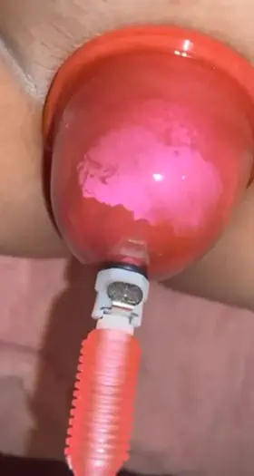 so wet from pumping my pussy
