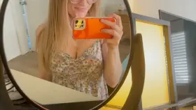 Come keep my tits company while everyone else watches the [f]ight