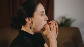 She's training her own barrier ;)