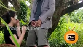 Thai Hardcore Sex in the Forest