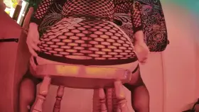 Latina Femboy with a big ass and more big dildo action <3 (from my newest vid)