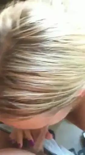 Sucking cock makes me wet