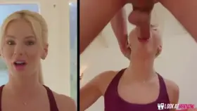 'You need to eat your breakfast a healthy breakfast. So you have the energy...' for the facefuck.