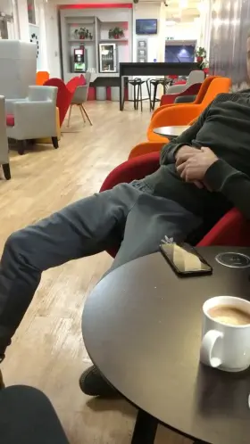 I love it when people looking at my bulge in Public!