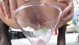 Drinking Apple Juice Straight Out of Megan Rain's Asshole! 🤣🤣🤣🔥🔥🔥