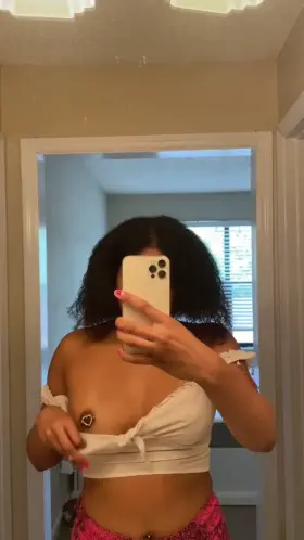 removing my top and skirt