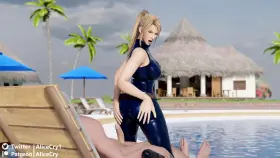 Sarah Bryant Buttjob Cumshot (AliceCry) [Dead or Alive]