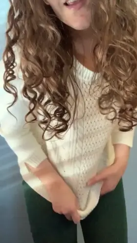 do you like what's under my sweater? 💕 [oc]