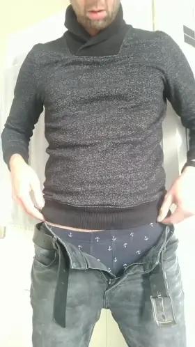 Stripping and stroking 😉 39M