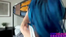 She wrapped herself for my birthday