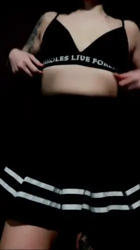 Getting an augmentation next month. Enjoy my tiny titty drop 🍒