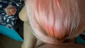 Daddy gave me my first facial!