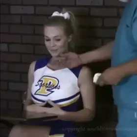 Taking her punishment