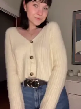 I was trying to get ready to leave but my clothes kept coming off!