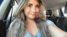 Naughty in the car before dinner with my church