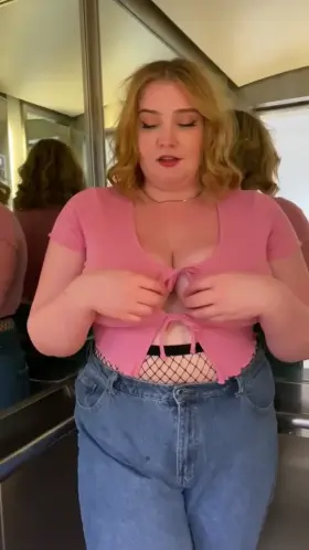 Felt like flashing in an elevator for you