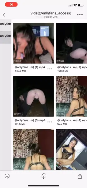 MACKZJONES NEW MEGA FOLDER📁 ALL OF HER ONLYFANS PHOTOS AND VIDEOS. INCLUDING FULL BLOWJOBS, SEX TAPES, FACIAL, CREAMPIE AND SO MUCH MORE.... DM ME TO GET IT 👅💦