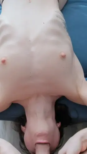 I just love it when they fuck my mouth, will you do that to me?