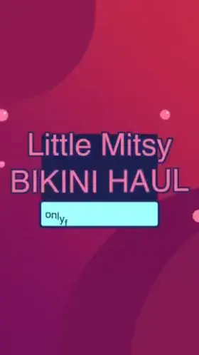 TRying on my favorite bikini's - Little Mitsy's bikini Haul