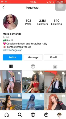 Pack ATUALIZADO do OnlyFans da cosplayer Fe Galvão (insta: @fegalvao_) com mais de 390 itens. Apenas 4$ no PIX! Na pasta também vem mais 20 vídeos da Victoria Matosa, totalizando 410 itens! Vídeo da pasta: