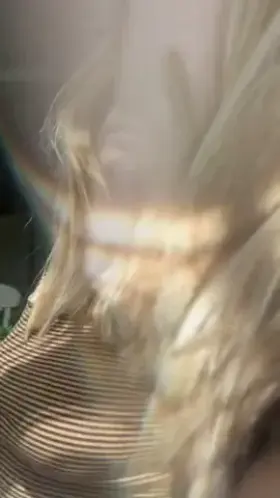 A little bit of a face tease [OC]