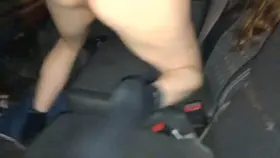 Twerking for daddy while he drives so he stuffs me like a thanksgiving turkey when we get home