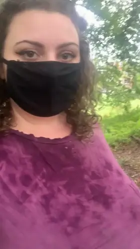 what would you do if you saw me expose my tits in the park?