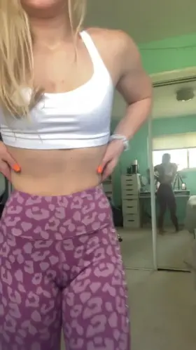 Opps no panties again…