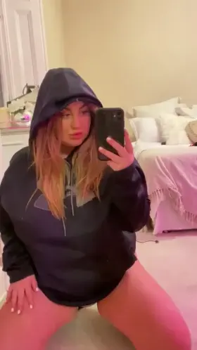 Should I keep the hoodie on when we fuck?