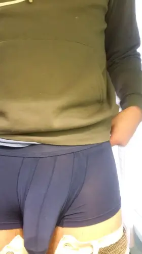 Filling out some tight underwear