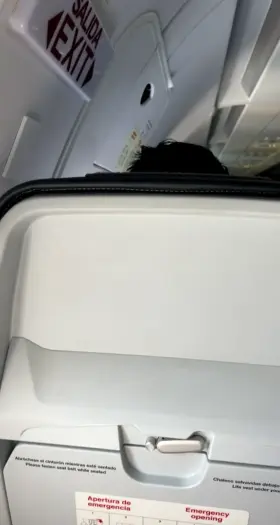 Had a little fun on the plane