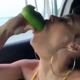 Blowjob Cucumber Girls Porn GIF by bombastic099