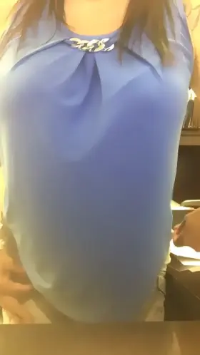 Flashing my girls and tweaking my big nips