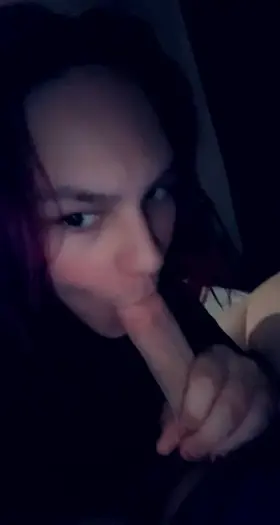 Sucking like the good girl i am!!
