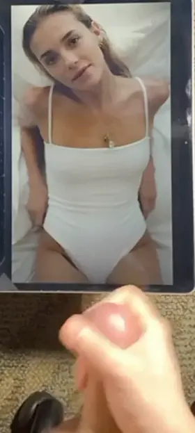 Ali Simes made me blow such a fat load