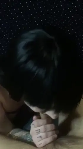 If your lips can’t touch the base of his cock what’s the point? [oc]