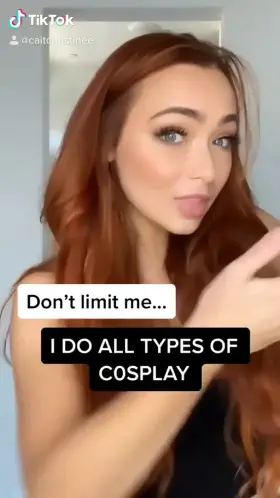 caitlinchristinee as various characters