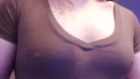 I should probably be wearing a bra when I go out huh?