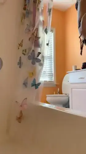 Pissing in my garter belt, you’ll want to turn the sound on 😏