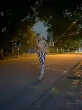 Getting her cock out