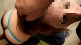 Fucking my wife mouth with her ass out below me, best view in the world!