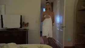 Let Your Roommate Cum Inside You While Your Bf Is At Work.