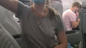 fun little quickie on the train